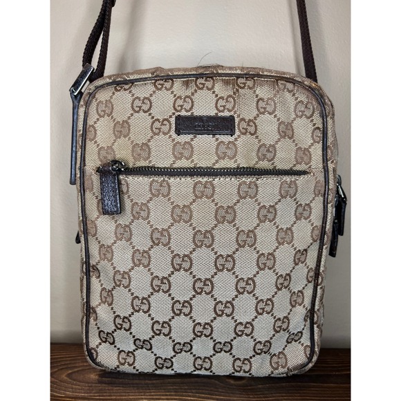 Gucci Handbags - Gucci GG Canvas Messenger Bag